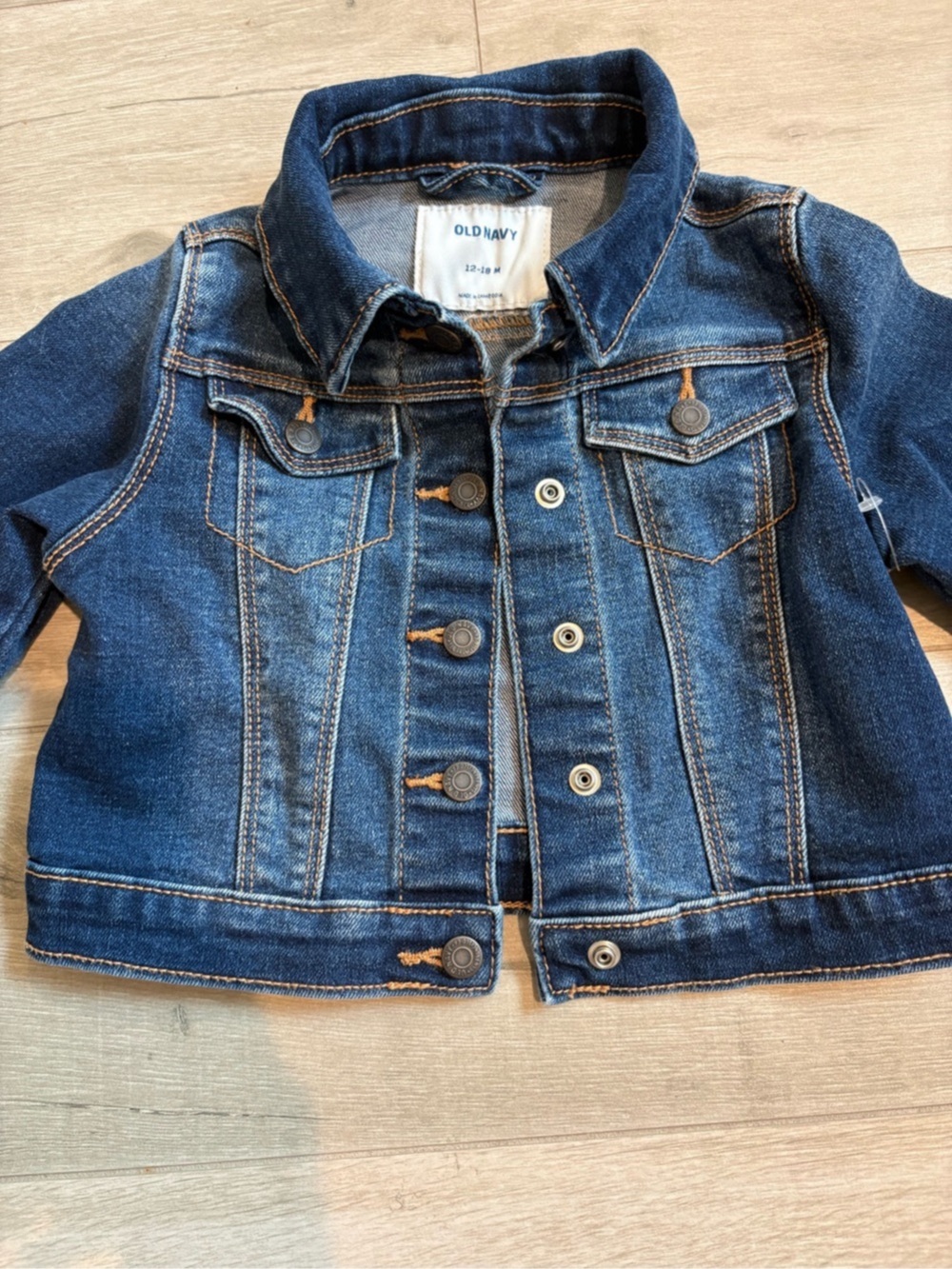 Old Navy Baby Denim Jacket Blue 12-18M